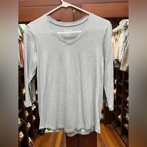 Orvis XS Blue 3/4 Sleeve Perfect Tee